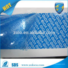 China Factory Hot Sale Anti Tamper Proof Security Tape, Adhesive Warranty VOID Custom Tape